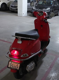 Red Vespa ZX 125 BS6