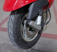 Red Vespa ZX 125 BS6