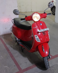 Red Vespa ZX 125 BS6