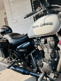 White Royal Enfield Thunderbird X 350