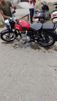 Red Black Royal Enfield Classic 350 BS VI