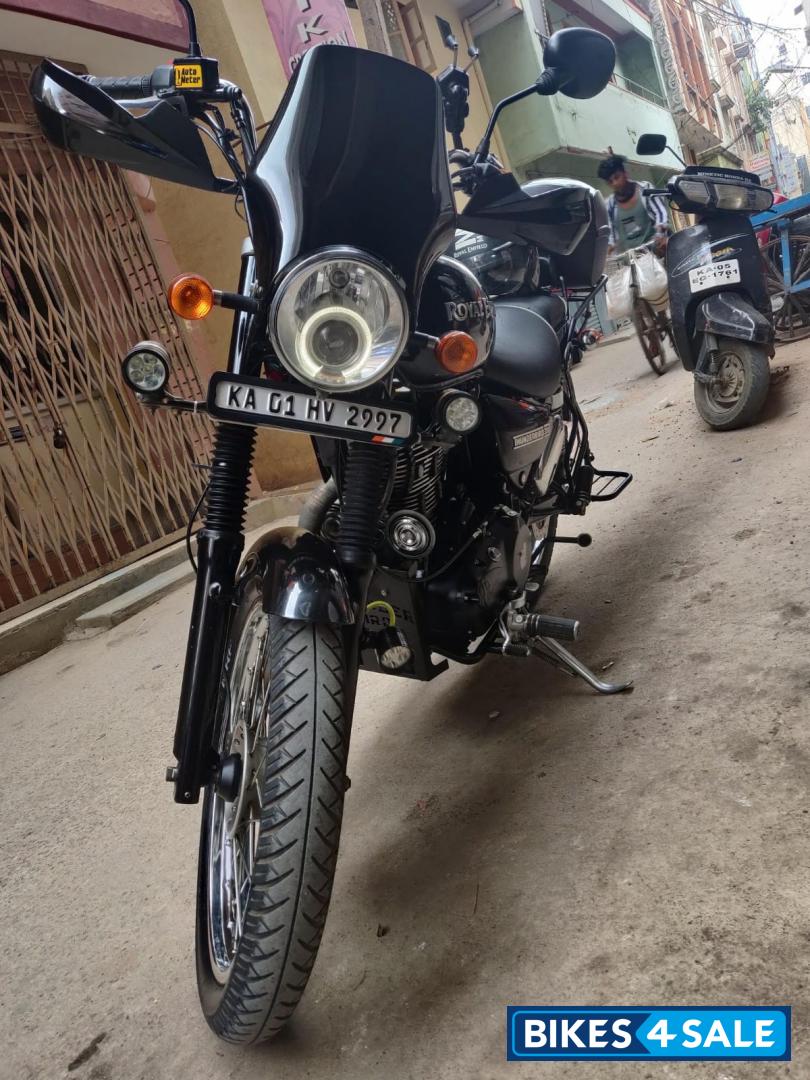 Flicker Black Royal Enfield Thunderbird 350