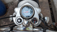 Silver Royal Enfield Bullet Electra