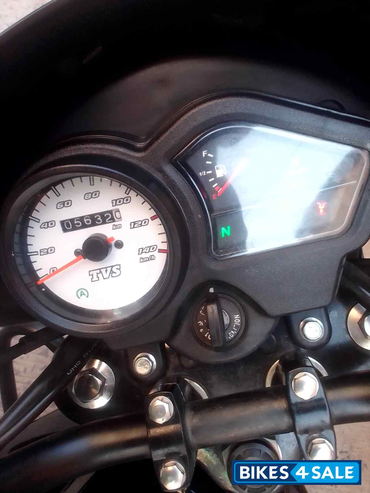 Black And Blue TVS Sport BS6