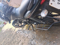 Black Honda CB Shine