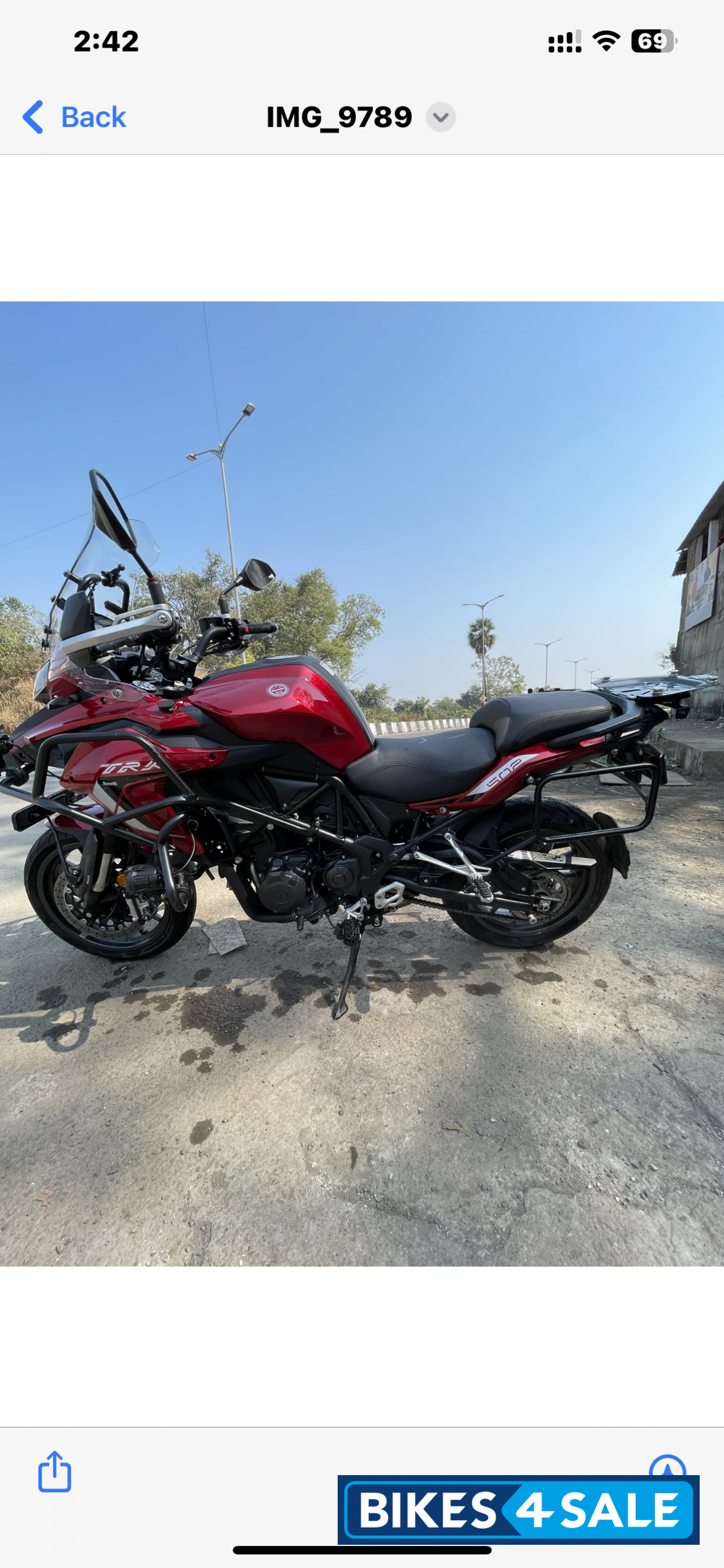 Benelli TRK 502 BS6