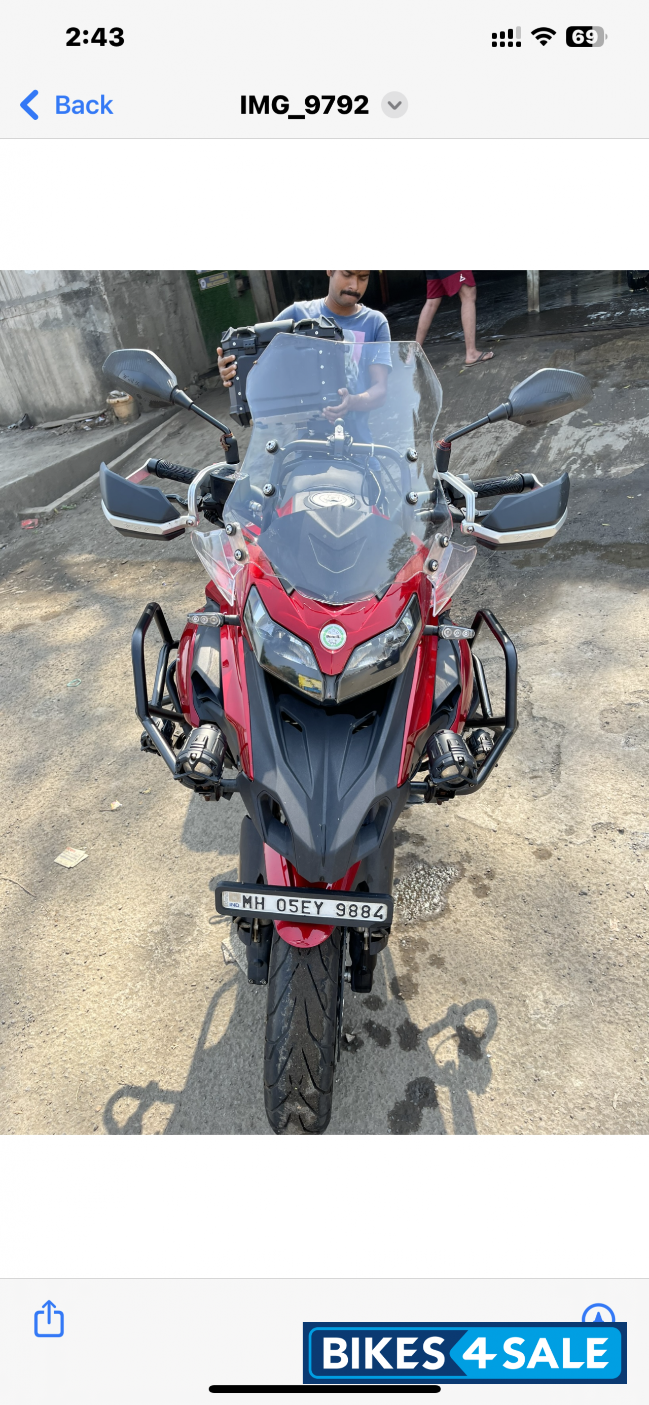 Benelli TRK 502 BS6