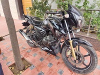 Matt Black TVS Apache RTR 180 ABS