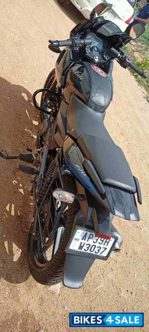 Ebony Blk Blue Dkl Bajaj Pulsar 220F BS6