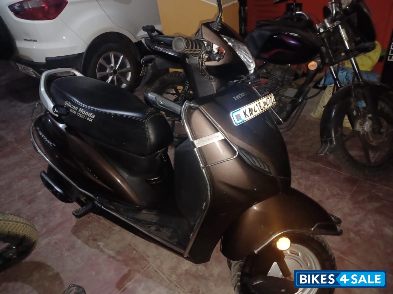 Brown Honda Activa 4G