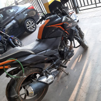 Black & Orange Honda XBlade BS6