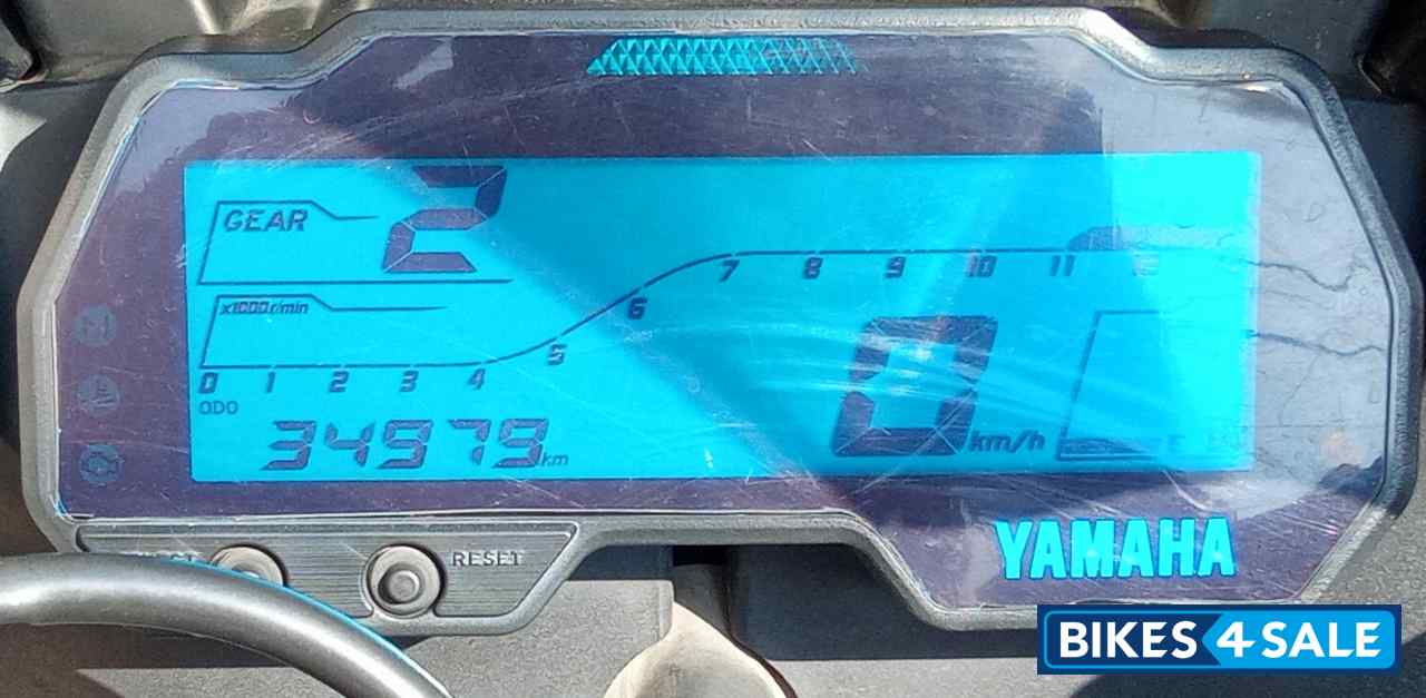 Blue Yamaha YZF R15 V3