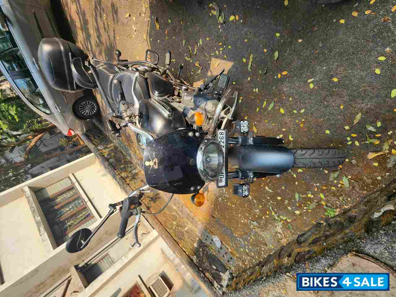 Mat Black Royal Enfield Meteor 350 Stellar