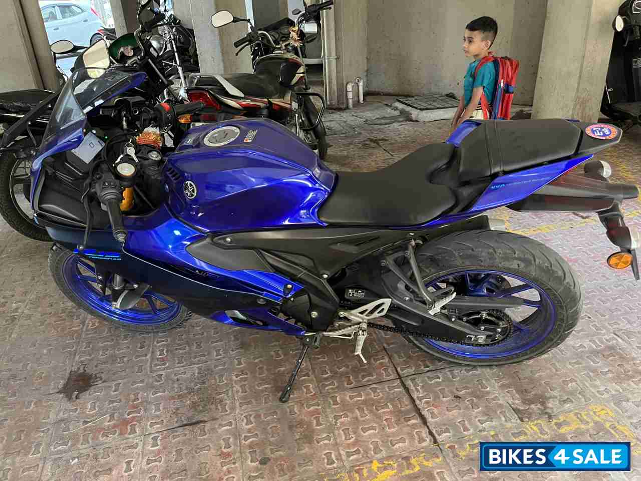 Racing Blue Yamaha R15 V4
