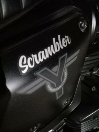 Midnight Blue Yezdi Scrambler Dual Tone