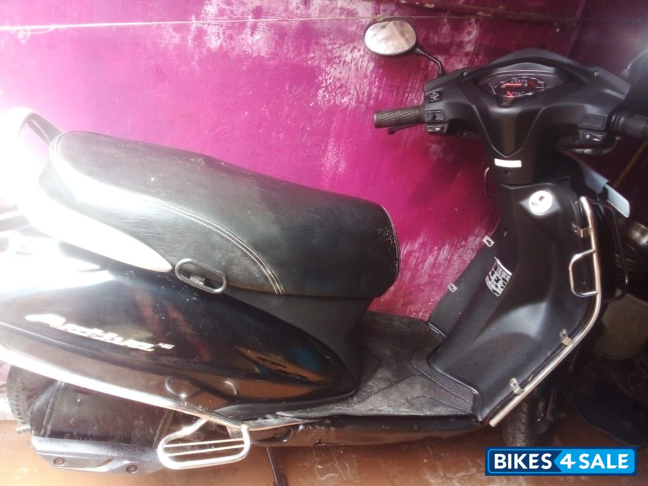 Black Honda Activa 4G