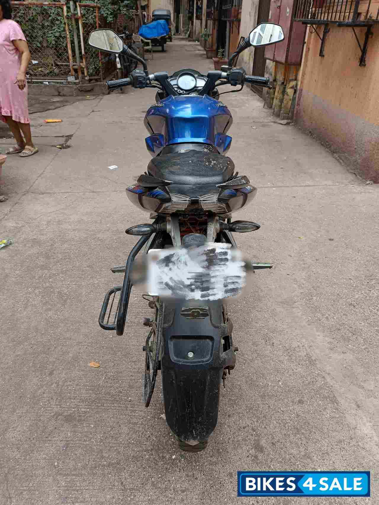 Black Blue Bajaj Pulsar NS 160