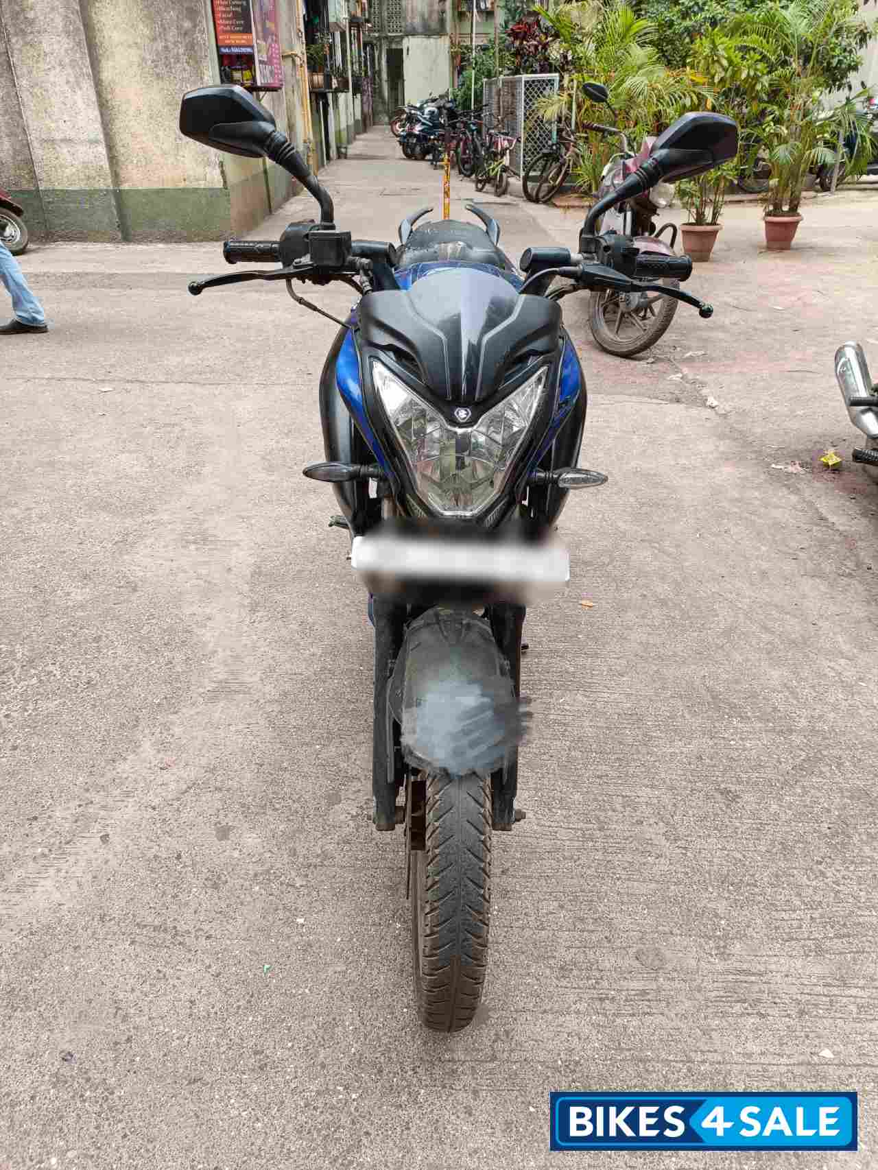 Black Blue Bajaj Pulsar NS 160