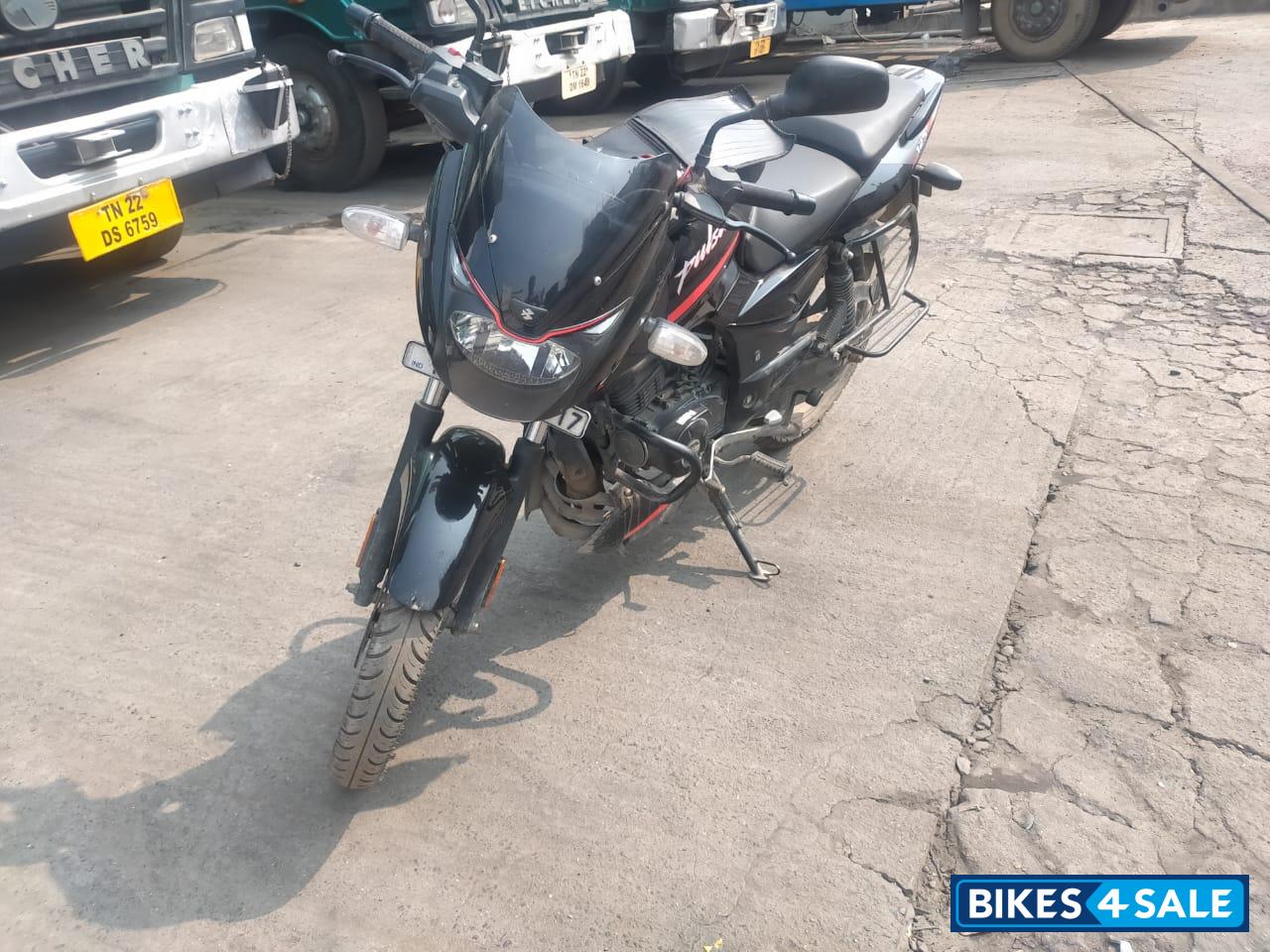 Black With Red Bajaj Pulsar 125 Neon