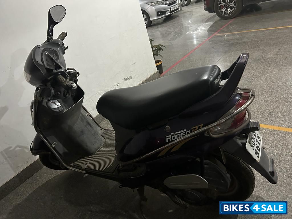 Blue And Black Mahindra Rodeo RZ