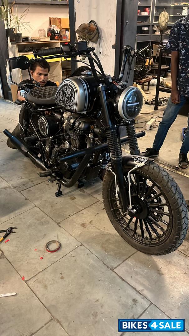 Black Royal Enfield Bullet Electra Twinspark Black Royal Enfield Bullet Electra Twinspark