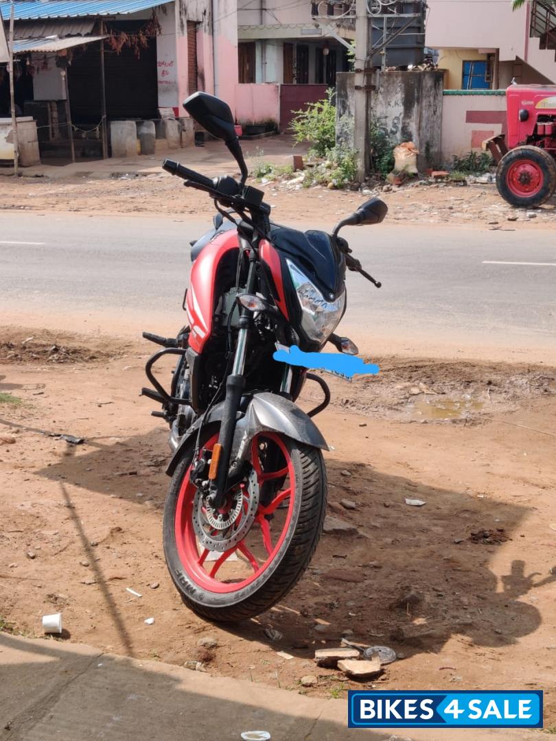 Red Colour And White Bajaj Pulsar NS 160 BS6