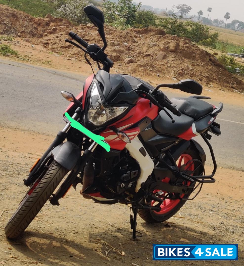 Red Colour And White Bajaj Pulsar NS 160 BS6