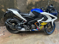 Blue Bajaj Pulsar RS 200 ABS