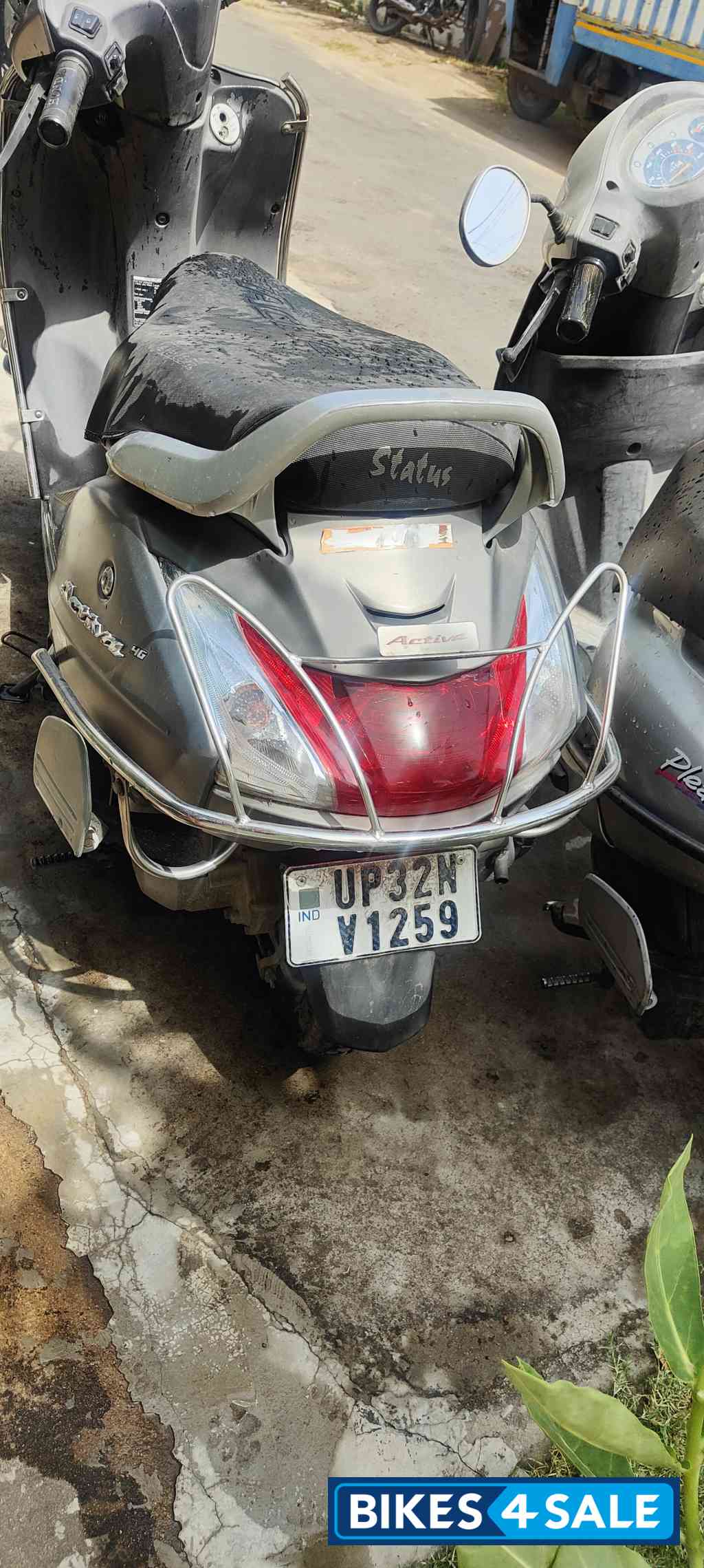 Silver Honda Activa 4G