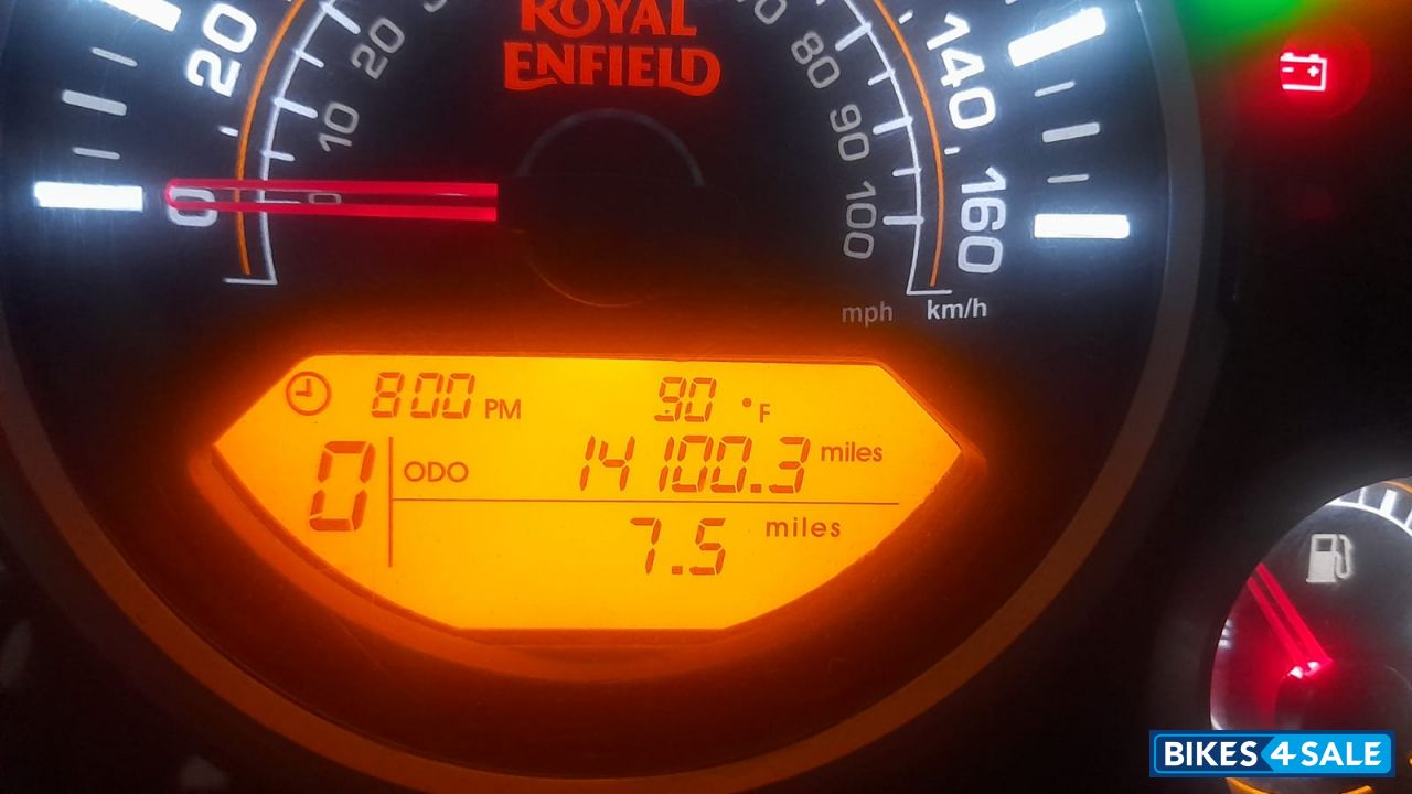 White Royal Enfield Himalayan