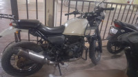 White Royal Enfield Himalayan