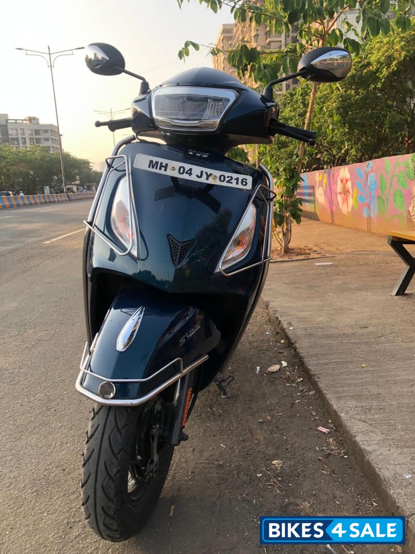 Blueish TVS Jupiter Grande