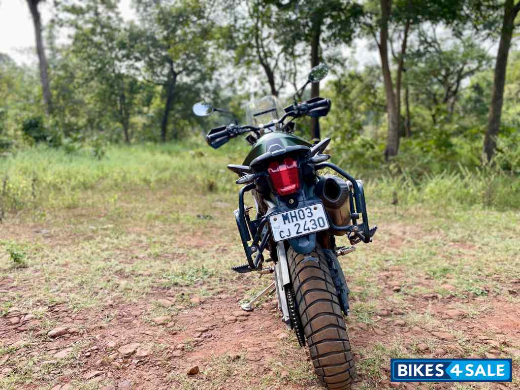 M K Green Triumph Tiger 800 XCA