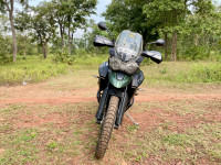 M K Green Triumph Tiger 800 XCA