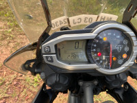 M K Green Triumph Tiger 800 XCA