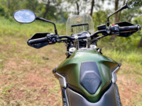M K Green Triumph Tiger 800 XCA