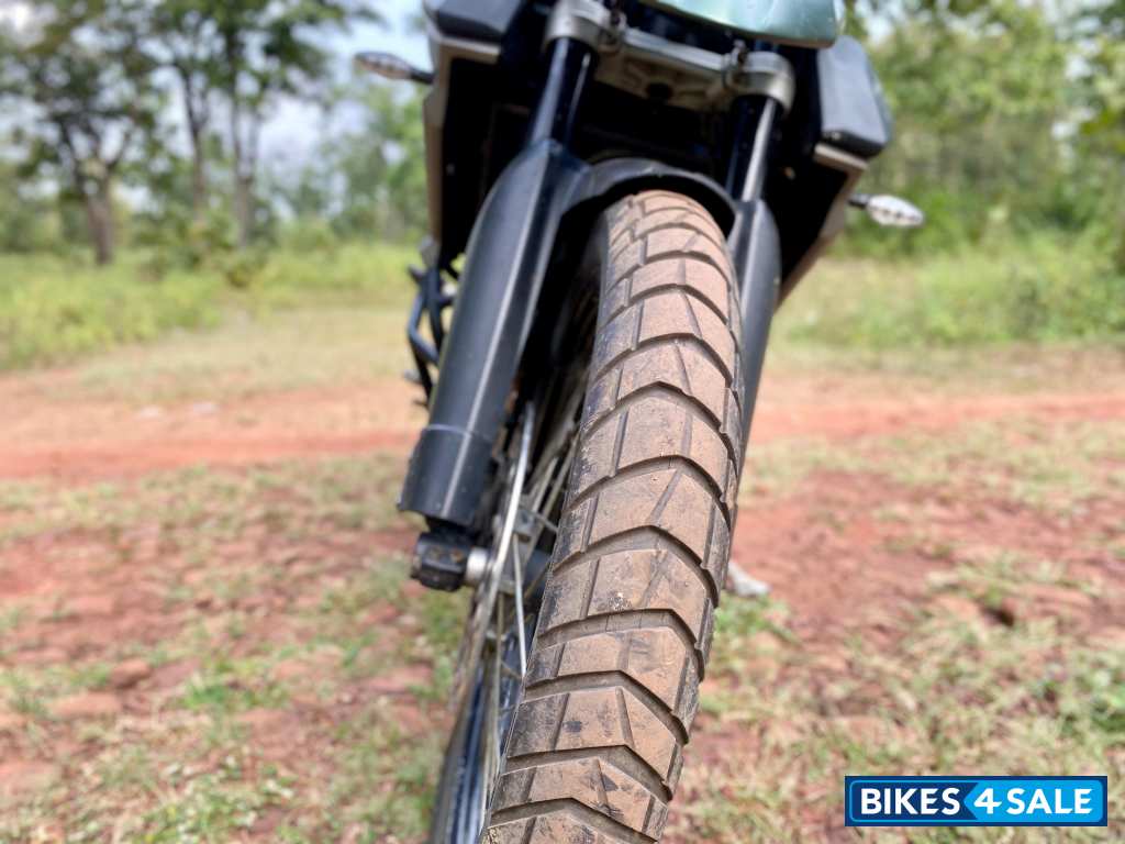 M K Green Triumph Tiger 800 XCA