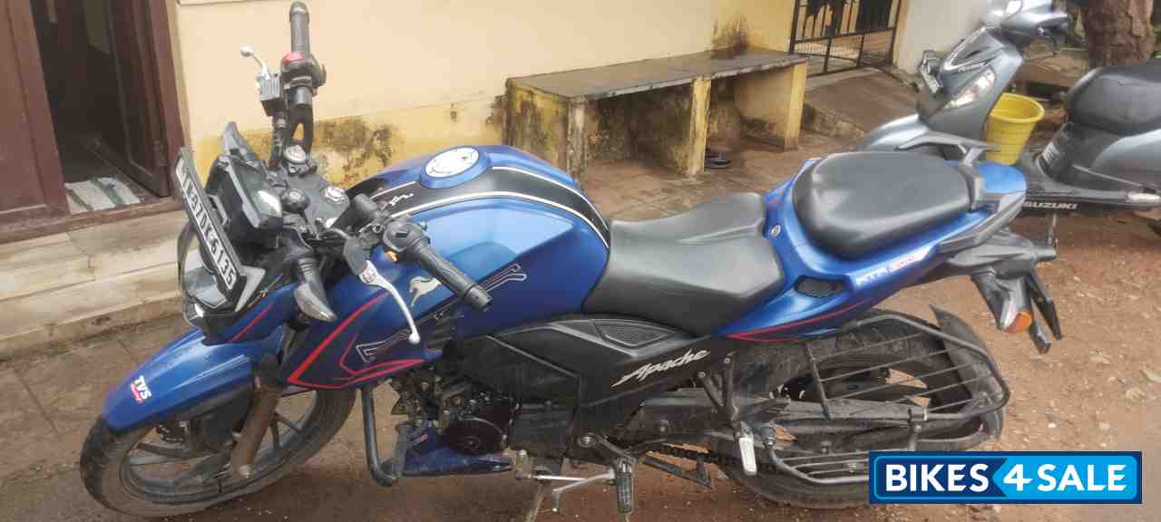 Matt Blue TVS Apache RTR 200 4V ABS