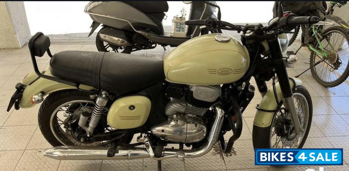 Jawa forty two Lumos lime dual channel abs