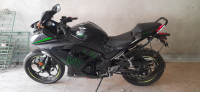 Ebony (black) Kawasaki Ninja 300 BS6