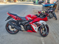 Red And White Yamaha YZF R15 S