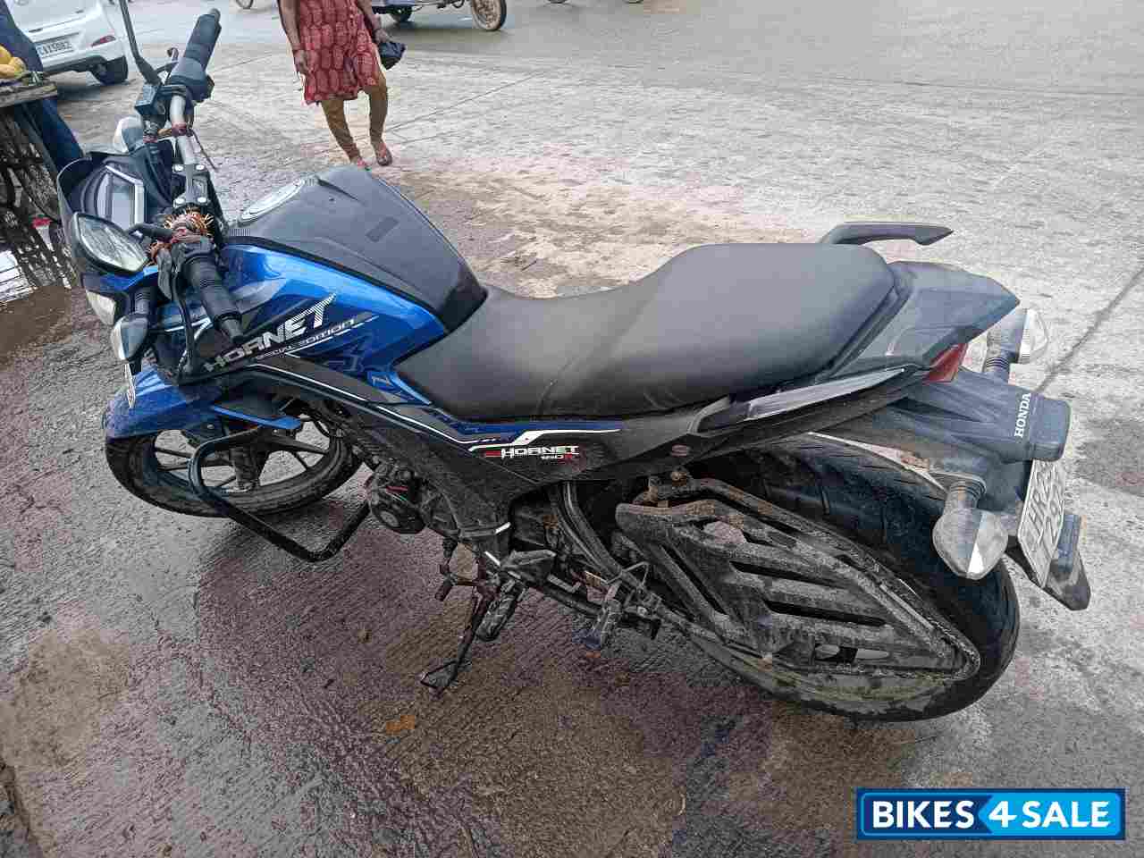 Blue Honda CB Hornet 160R ABS