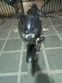Ebony Black With Silver Bajaj Pulsar 150 DTSi