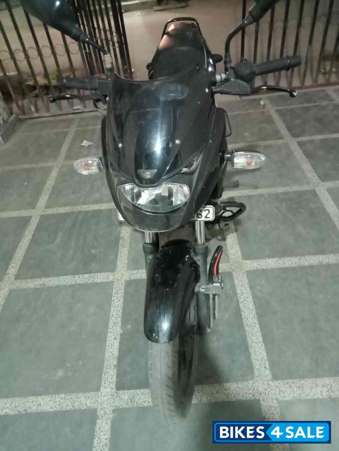 Ebony Black With Silver Bajaj Pulsar 150 DTSi