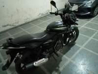Ebony Black With Silver Bajaj Pulsar 150 DTSi
