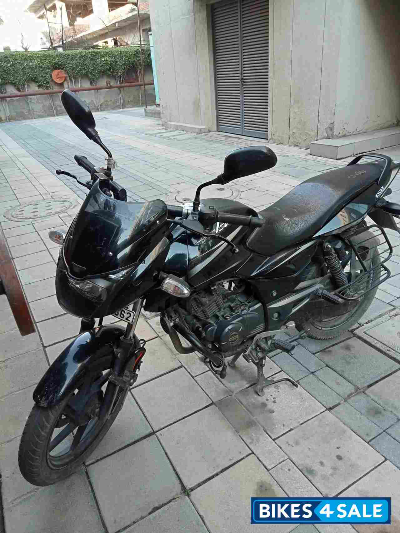 Ebony Black With Silver Bajaj Pulsar 150 DTSi
