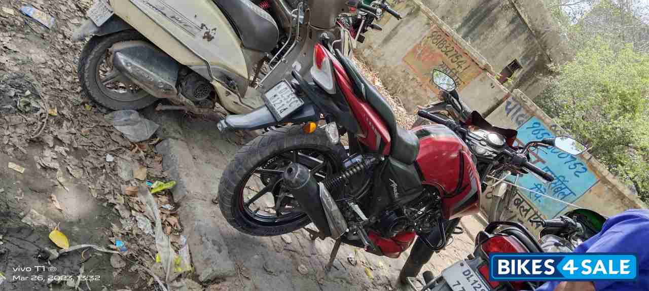 Matte Red TVS Apache RTR 160 2020