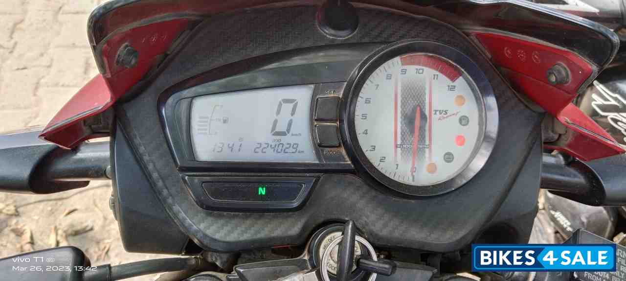 Matte Red TVS Apache RTR 160 2020