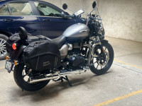 Silver Royal Enfield Meteor 350 Supernova