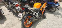 Orange Honda CBR 250R